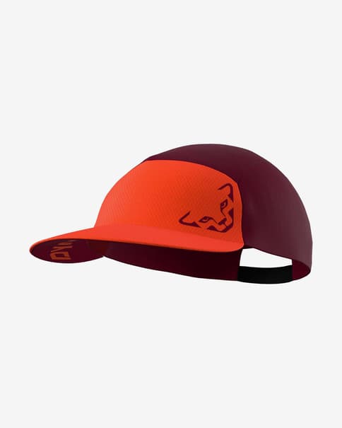 Gorra Dynafit Alpine Visor naranja granate