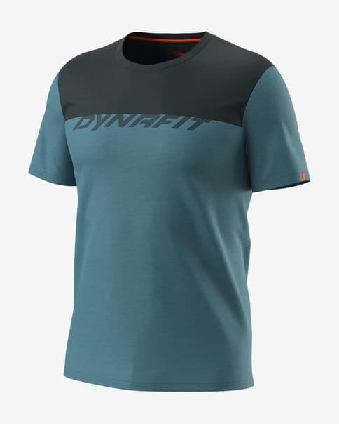 Camiseta Dynafit 24/7 Drirelease manga corta azul luminoso