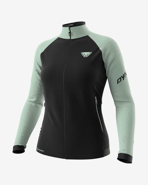 Forro polar Dynafit Speed Polartec Full Zip negro verde blanquecino mujer