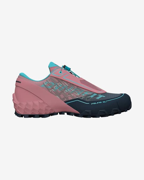 Zapatillas Dynafit Feline SL rosa azul noche mujer