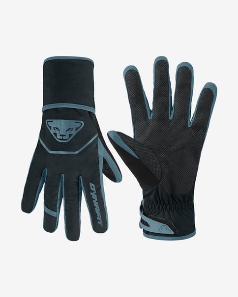 Guantes Dynafit Mercury DST negro logo azul