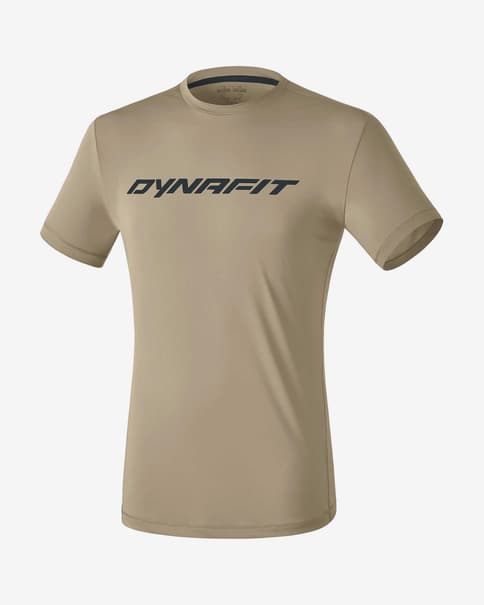 Camiseta Dynafit Traverse manga corta marrón claro