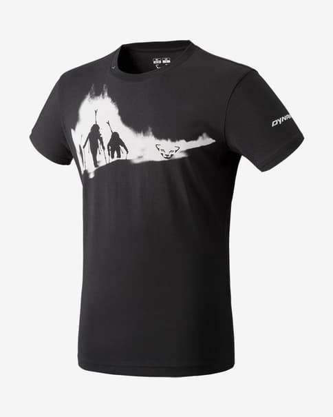 Camiseta Dynafit Graphic manga corta negro blanco