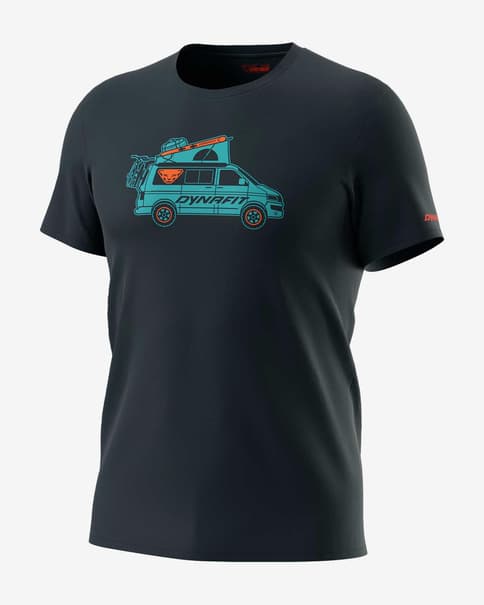 Camiseta Dynafit Graphic manga corta azul noche