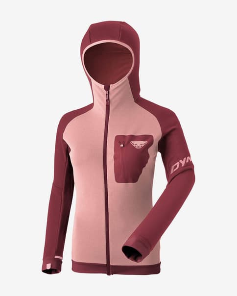 Chaqueta Dynafit Radical Polartec rosa granate mujer