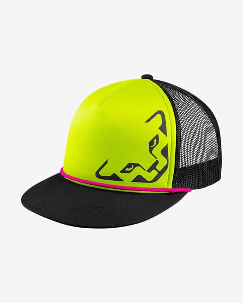 Gorra Dynafit Trucker 3 amarillo neón negro