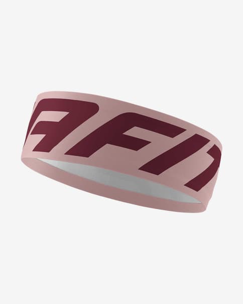 Cinta para la cabeza Dynafit Performance Dry Slim rosa claro granate