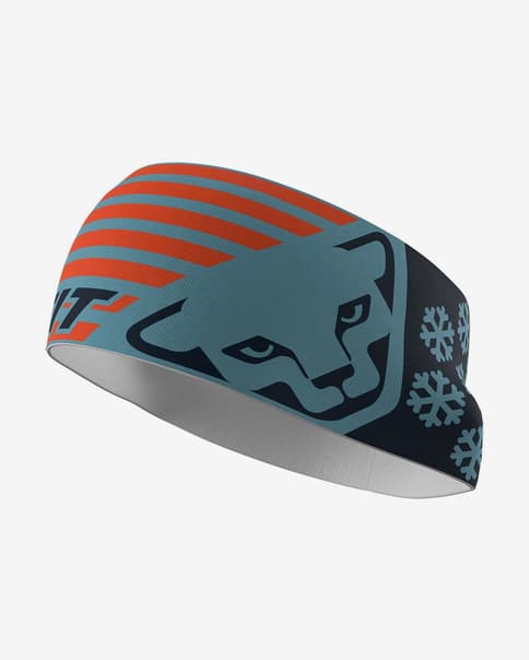 Cinta para la cabeza Dynafit Graphic Performance azul claro naranja negro