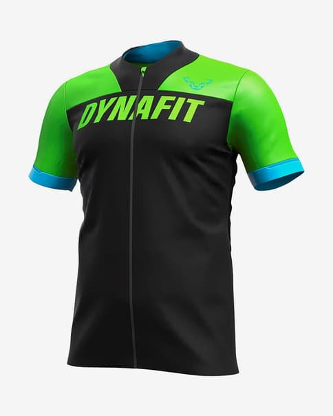Maillot Dynafit Ride Full Zip manga corta verde