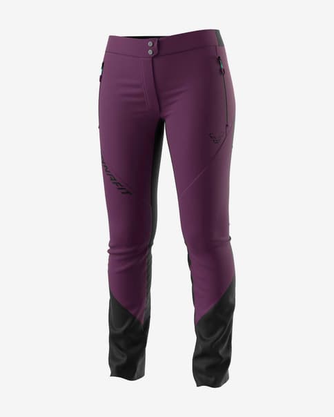 Pantalón largo Dynafit Transalper 2 Light Dynastretch púrpura mujer