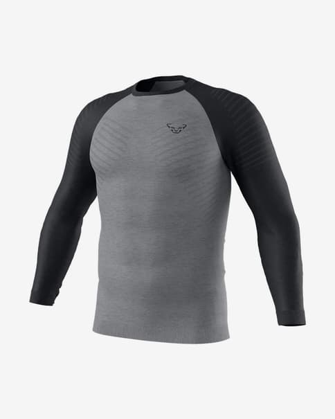 Camiseta interior Dynafit Tour Light manga larga gris negro