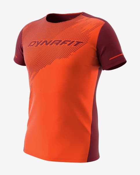Camiseta Dynafit Alpine 2 manga corta naranja granate
