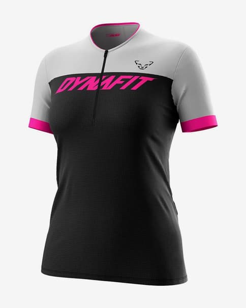 Maillot Dynafit Ride Light Half Zip manga corta negro mujer