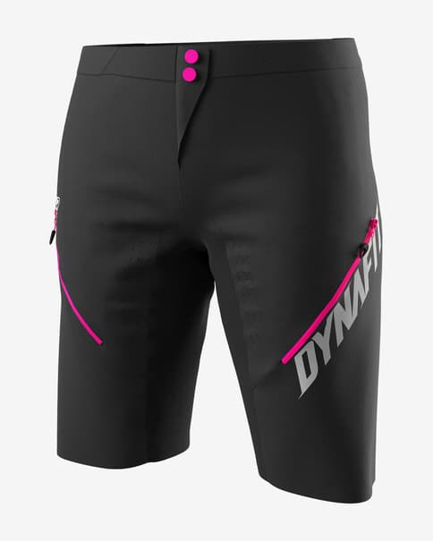 Pantalón corto Dynafit Ride Light Dynastretch negro mujer