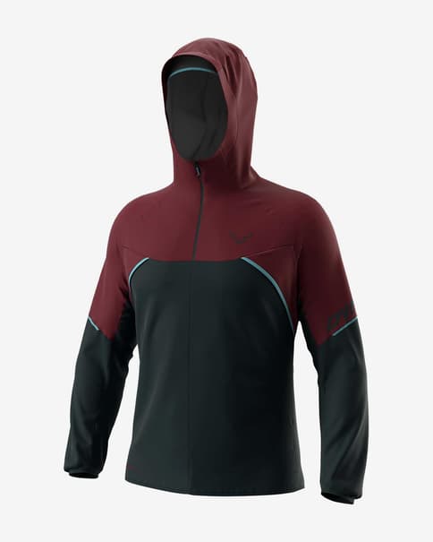Dynafit Alpine GORE-TEX tynd jakke mørkeblå rødbrun
