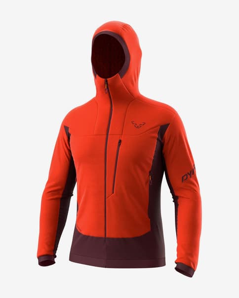 Forro polar Dynafit Free Alpha Direct naranja granate