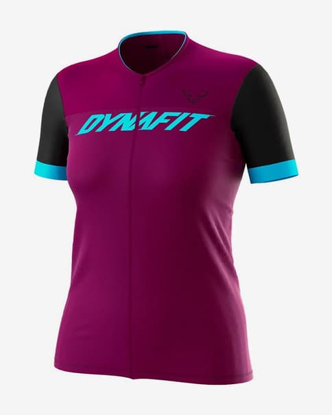 Maillot Dynafit Ride Light Full Zip manga corta lila mujer