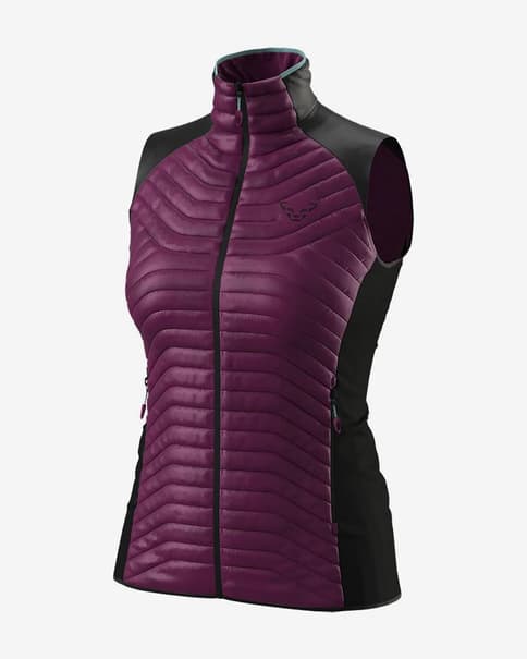 Chaleco Dynafit Speed Insulation rojo burdeos mujer