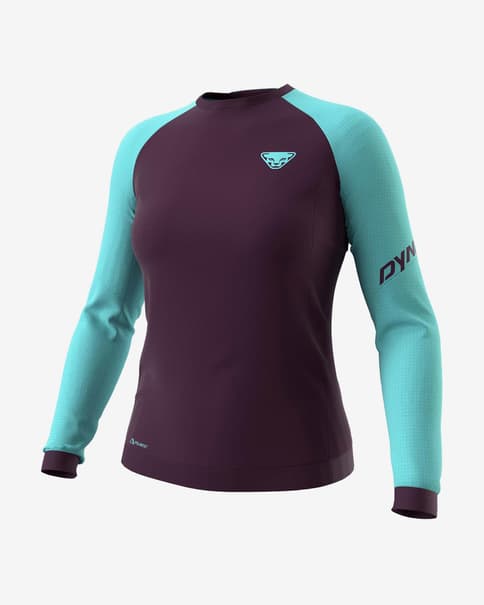 Forro polar Dynafit Speed Polartec lila azul celeste mujer
