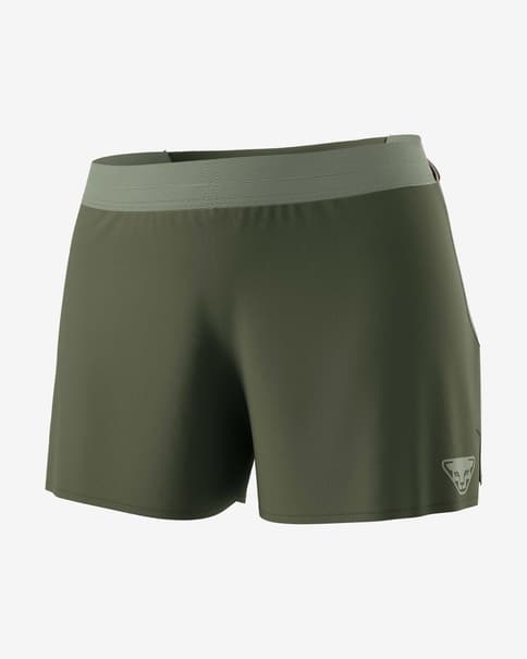Pantalón corto Dynafit Sky Shorts verde oliva mujer