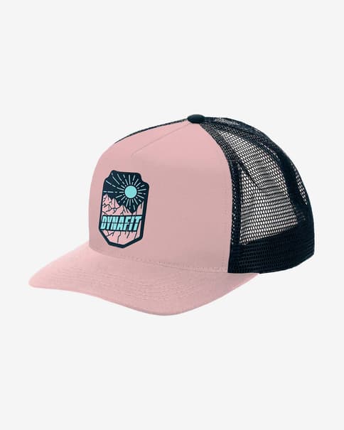 Gorra Dynafit Patch Trucker rosa claro