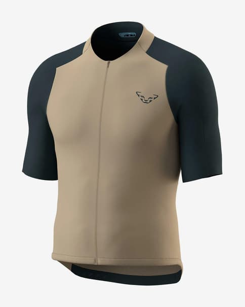 Maillot Dynafit Ride Light Full Zip manga corta beige