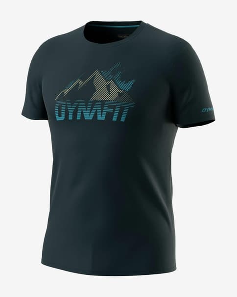 Camiseta Dynafit Transalper Graphic manga corta azul noche