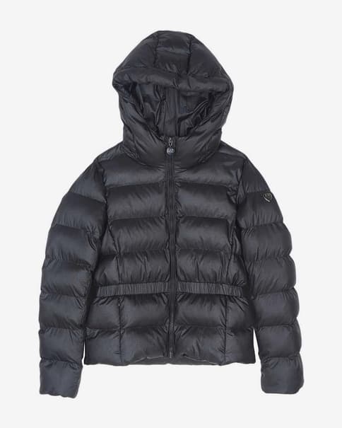 Chaqueta EA7 Emporio Armani Train Winter Padded Precious negro brillante niña