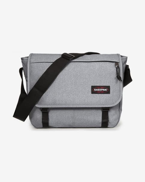 Bandolera Eastpak Delegate+ 20L gris negro