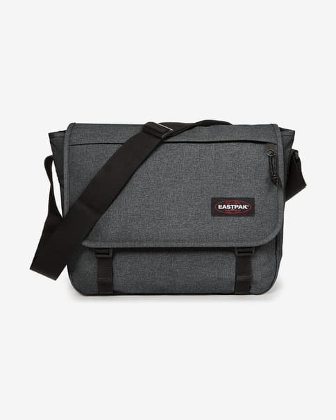 Bandolera Eastpak Delegate + 20L gris oscuro