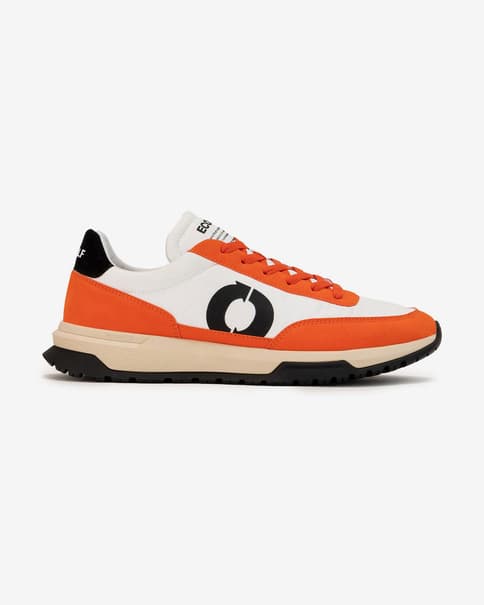 Zapatillas Ecoalf Ventura naranja blanco negro