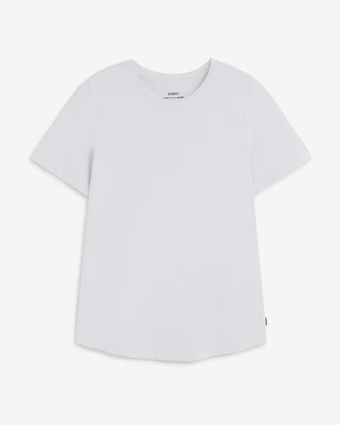 Camiseta Ecoalf Lake manga corta blanco puro mujer