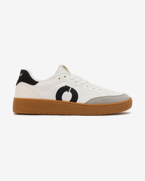 Zapatillas Ecoalf Deia blanco negro mujer