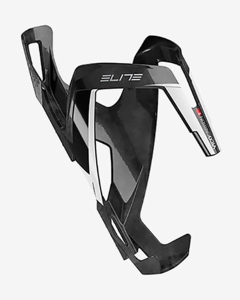 Flaskebur Elite Vico Glossy carbon hvid