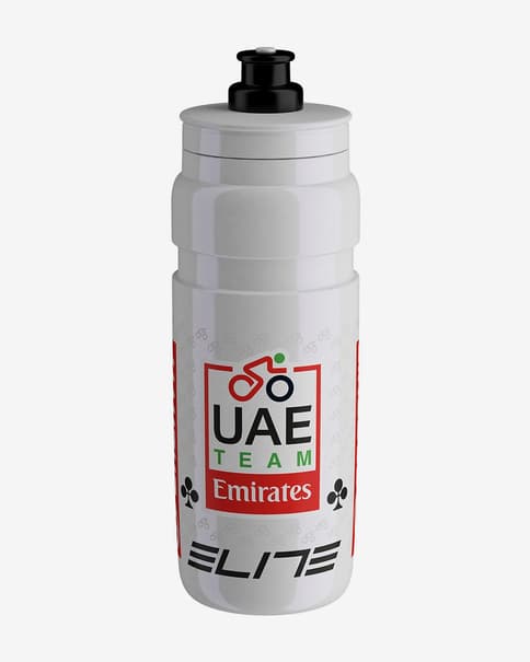 Elite Fly UAE Team Emirates drikkedunk 750 ml 2025 hvid rød