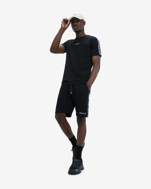 Pantalón corto Ellesse Poke negro blanco azul