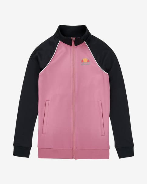 Sudadera Ellesse Pecani Full Zip rosa negro