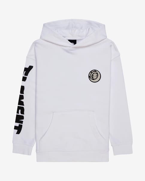 Biała dziecięca bluza z kapturem Element Nocturnal Cobra