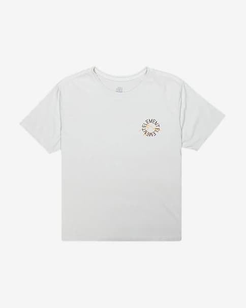 T-shirt Element Glacier branco mulher