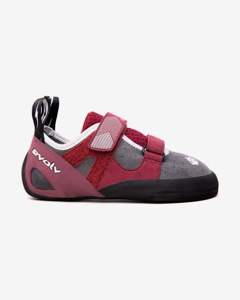 Evolv Elektra Damen Kletterschuhe rot/dunkelgrau