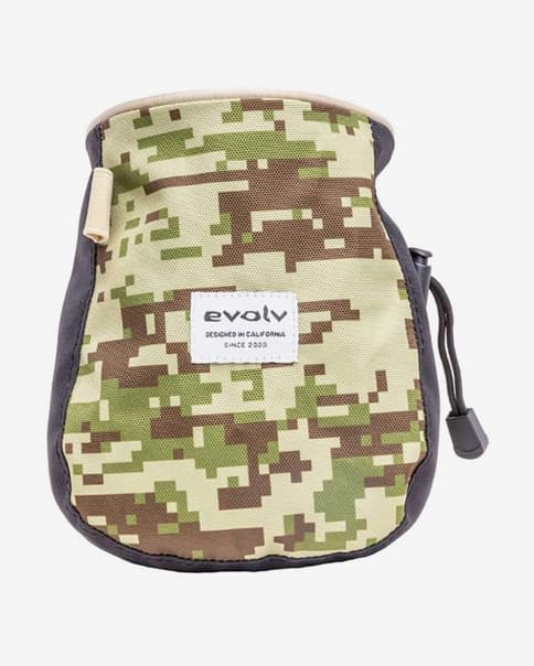 Bolsa para magnesio Evolv Camo marrón verde