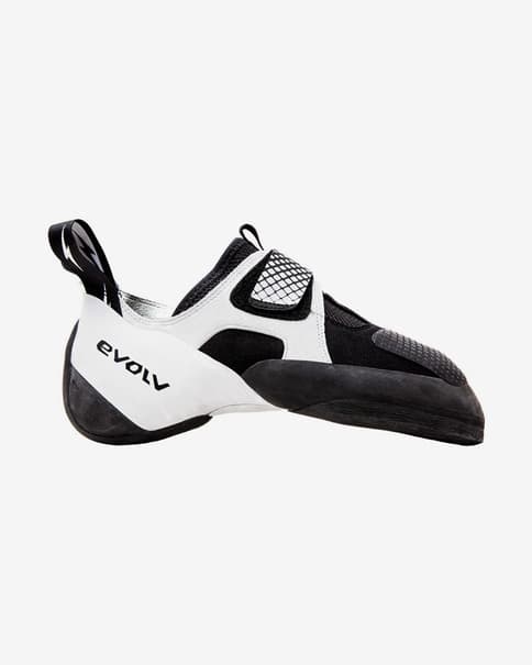 Evolv Zenist Kletterschuhe schwarz/weiß