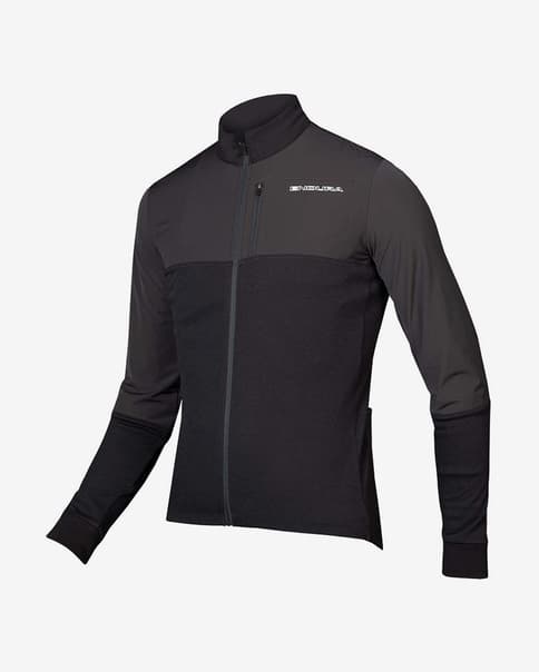 Maillot Endura MTR manga larga gris oscuro