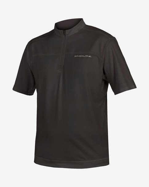 Maillot Endura Hummvee II manga corta negro