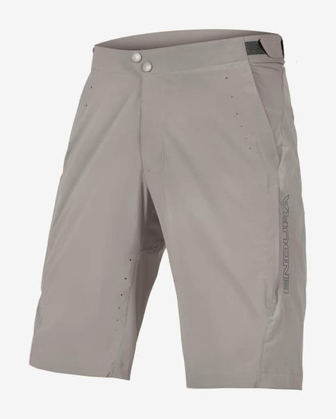 Pantalón corto Endura Baggy GV500 Foyle sin badana gris fósil