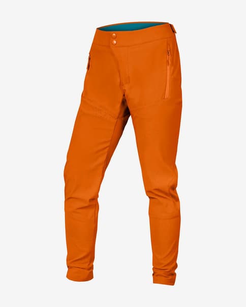 Pantalón largo Endura MT500 Burner naranja intenso mujer
