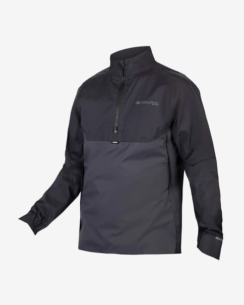 Chaqueta fina impermeable Endura MT500 negro gris