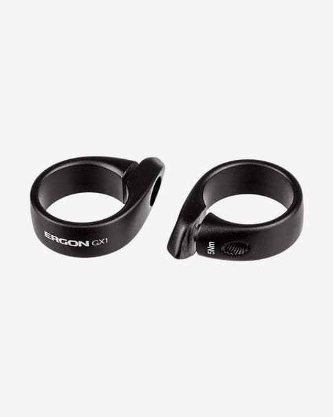 Anillos cierre puño Ergon GX1 negro