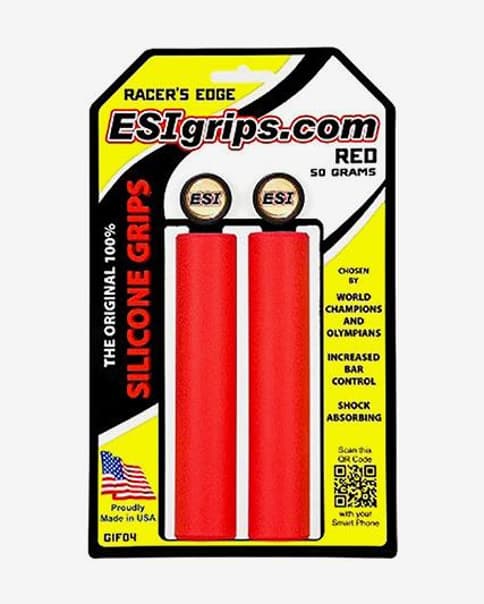 Puños ESIgrips Racer's Edge rojo