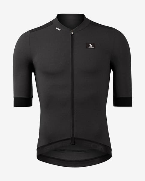 Maillot Etxeondo Ondar manga corta negro